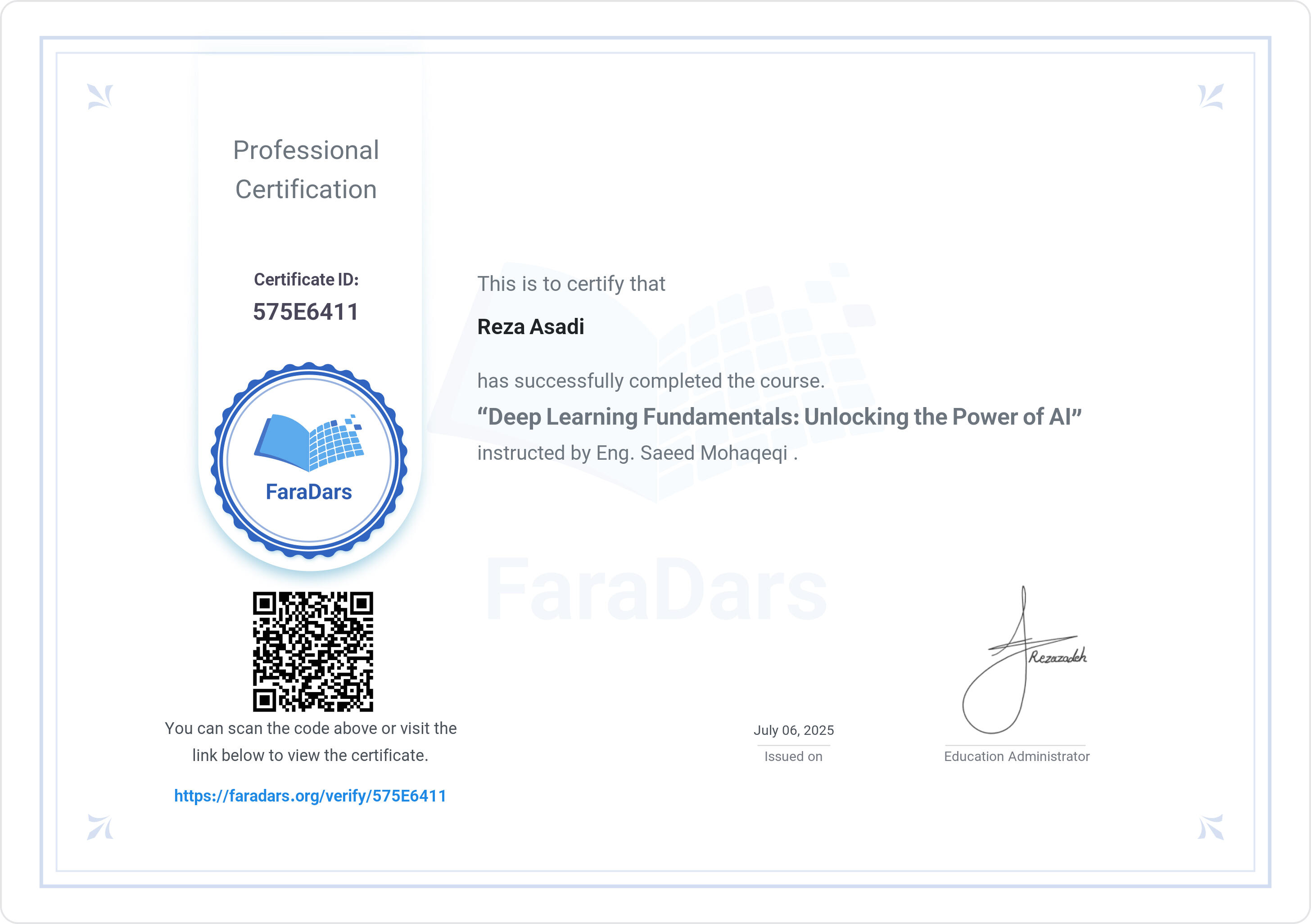 Deep Learning Fundamentals