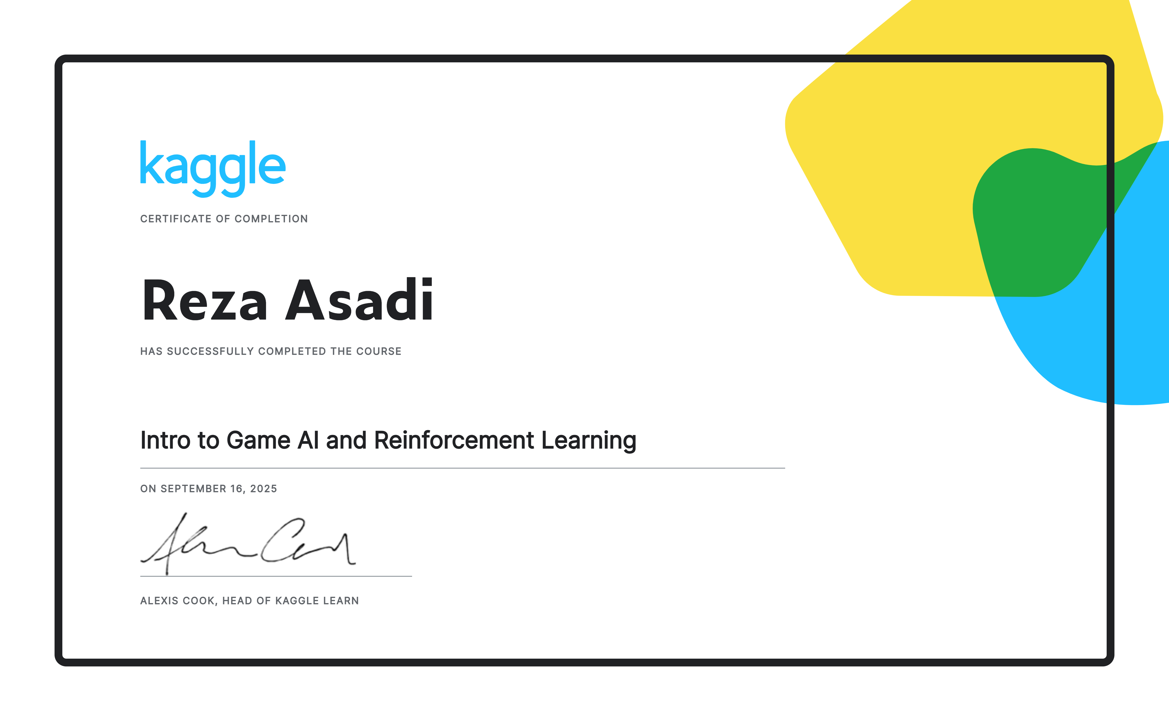 Intro to Game AI and RL